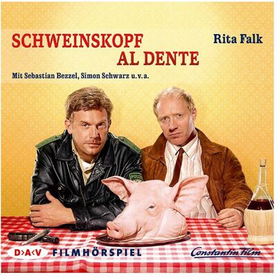 Tonpool Schweinskopf al dente, Hörbücher von Rita Falk, Simon Schwarz, Sebastian Bezzel Tonpool Schweinskopf al dente, Hörbücher von Rita Falk, Simon Schwarz, Sebastian Bezzel
