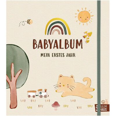 Baumhaus, Fotoalbum, Babyalbum - Mein erstes Jahr (23.50 x 21 cm) Baumhaus, Fotoalbum, Babyalbum - Mein erstes Jahr (23.50 x 21 cm)