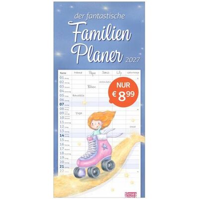 Athesia, Kalender, times&more Zauberwesen Familienplaner 2027 Athesia, Kalender, times&more Zauberwesen Familienplaner 2027