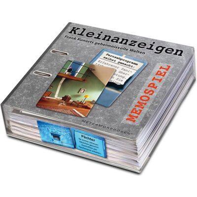 MeterMorphosen Kleinanzeigen Memo (Deutsch, 2 - 10 Spieler) MeterMorphosen Kleinanzeigen Memo (Deutsch, 2 - 10 Spieler)