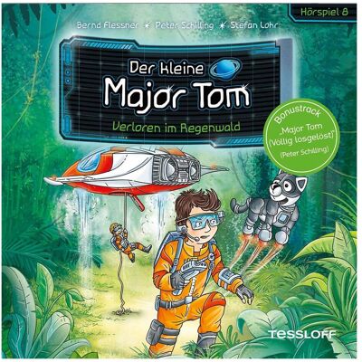 Karussell CD Der kleine Major Tom F8 - Verloren im Regenwald, Hörbücher von Bernd/Schilling, Peter, Flessner Karussell CD Der kleine Major Tom F8 - Verloren im Regenwald, Hörbücher von Bernd/Schilling, Peter, Flessner