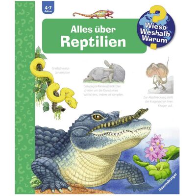 Ravensburger Alles über Reptilien, Kinderbücher von Patricia Mennen Ravensburger Alles über Reptilien, Kinderbücher von Patricia Mennen