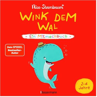 Penguin Random House, Babybücher, Wink dem Wal - Ein Mitmachbuch (Deutsch) Penguin Random House, Babybücher, Wink dem Wal - Ein Mitmachbuch (Deutsch)