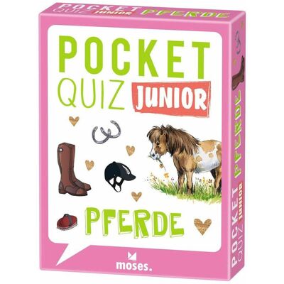 Moses Pocket Quiz junior Pferde (Deutsch) Moses Pocket Quiz junior Pferde (Deutsch)