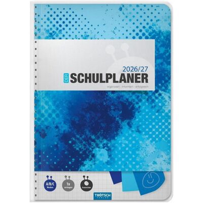 Trötsch, Agenda, SchulplanerBlau2026/2027 (A5, 1 Woche / 2 Seiten) Trötsch, Agenda, SchulplanerBlau2026/2027 (A5, 1 Woche / 2 Seiten)