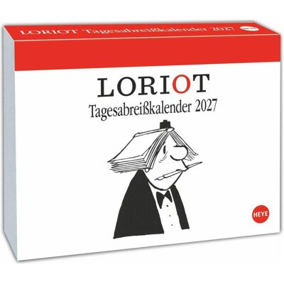 Athesia, Kalender, Loriot Tagesabreisskalender 2027 Athesia, Kalender, Loriot Tagesabreisskalender 2027