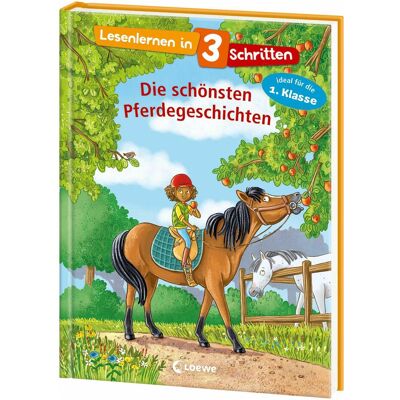 Lesenlernen in 3 Schritten - Die schönsten Pferdegeschichten, Schulbücher von Loewe Lesenlernen in 3 Schritten - Die schönsten Pferdegeschichten, Schulbücher von Loewe