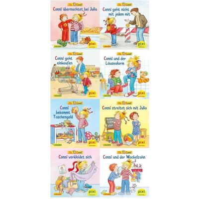 Carlsen Pixi-Box 260: Meine Freundin Conni (8x8 Exemplare), Kinderbücher von Liane Schneider, Annette Steinhauer Carlsen Pixi-Box 260: Meine Freundin Conni (8x8 Exemplare), Kinderbücher von Liane Schneider, Annette Steinhauer