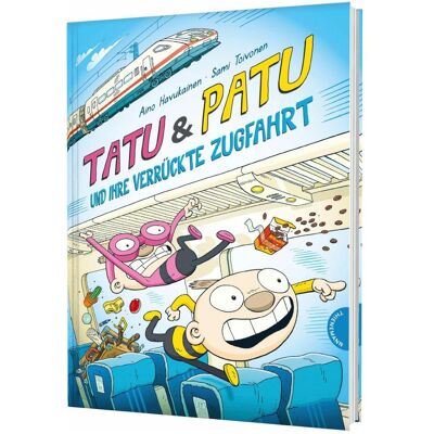 Thienemann Tatu & Patu 5: Tatu & Patu und ihre verrückte Zugfahrt, Kinderbücher von Elina Kritzokat, Sami Toivonen, Aino Havukainen Thienemann Tatu & Patu 5: Tatu & Patu und ihre verrückte Zugfahrt, Kinderbücher von Elina Kritzokat, Sami Toivonen, Aino Havukainen