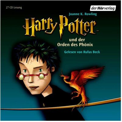 DHV Harry Potter und der Orden des Phönix, Hörbücher von Rowling, JK DHV Harry Potter und der Orden des Phönix, Hörbücher von Rowling, JK