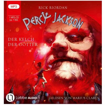 Lübbe Audio Percy Jackson - Teil 6, Hörbücher von Rick Riordan Lübbe Audio Percy Jackson - Teil 6, Hörbücher von Rick Riordan