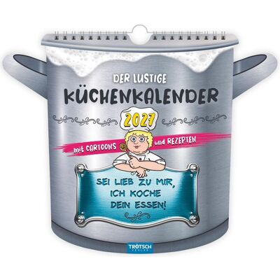 Trötsch, Kalender, - Formkalender Der lustige Küchenkalender 2027 Trötsch, Kalender, - Formkalender Der lustige Küchenkalender 2027