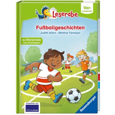 Ravensburger Fussballgeschichten - lesen lernen mit dem Leserabe - Erstlesebuch - Kinderbuch ab 5 Jahren - erstes, Schulbücher von Judith Allert Ravensburger Fussballgeschichten - lesen lernen mit dem Leserabe - Erstlesebuch - Kinderbuch ab 5 Jahren - erstes, Schulbücher von Judith Allert