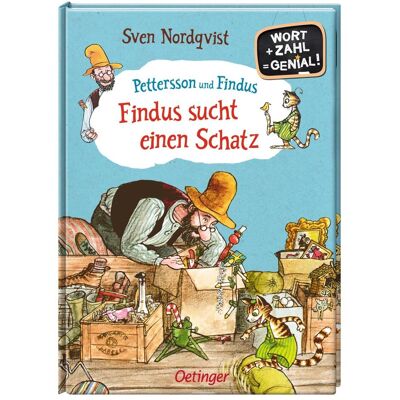 Oetinger Pettersson und Findus. Findus sucht einen Schatz, Kinderbücher von Sven Nordqvist, Alexandra Hanneforth Oetinger Pettersson und Findus. Findus sucht einen Schatz, Kinderbücher von Sven Nordqvist, Alexandra Hanneforth