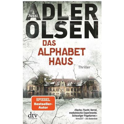 DTV Das Alphabethaus, Belletristik von Jussi Adler-Olsen DTV Das Alphabethaus, Belletristik von Jussi Adler-Olsen