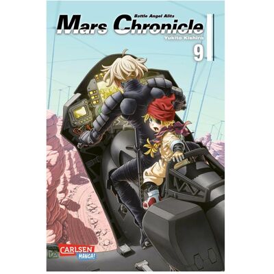Carlsen Battle Angel Alita – Mars Chronicle 9, Belletristik von Jürgen Seebeck, Yukito Kishiro Carlsen Battle Angel Alita – Mars Chronicle 9, Belletristik von Jürgen Seebeck, Yukito Kishiro