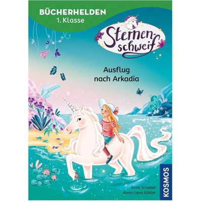 Kosmos Sternenschweif, Bücherhelden 1. Klasse, Ausflug nach Arkadia, Kinderbücher von Anne Scheller, Anna-Lena Kühler Kosmos Sternenschweif, Bücherhelden 1. Klasse, Ausflug nach Arkadia, Kinderbücher von Anne Scheller, Anna-Lena Kühler