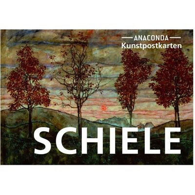 Anaconda Grusskarte + Briefpapier, Postkarten-Set Egon Schiele (20 Stk.) Anaconda Grusskarte + Briefpapier, Postkarten-Set Egon Schiele (20 Stk.)