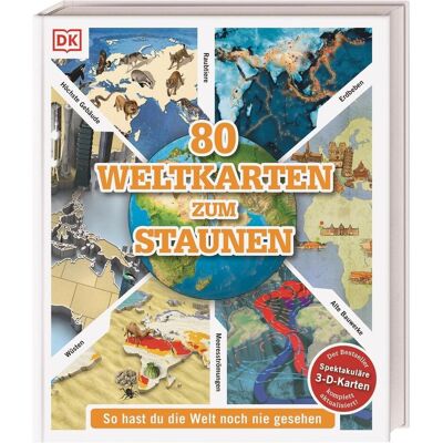 Dorling Kindersley 80 Weltkarten zum Staunen, Kinderbücher von DK Verlag - Kids Dorling Kindersley 80 Weltkarten zum Staunen, Kinderbücher von DK Verlag - Kids
