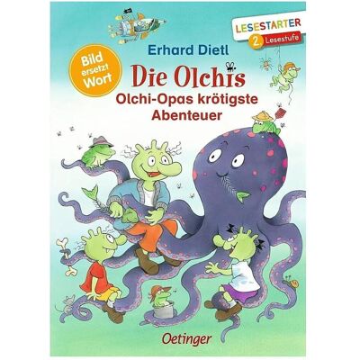 Oetinger Die Olchis. Olchi-Opas krötigste Abenteuer, Kinderbücher von Erhard Dietl Oetinger Die Olchis. Olchi-Opas krötigste Abenteuer, Kinderbücher von Erhard Dietl