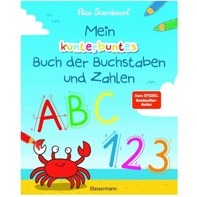 Penguin Random House Mein kunterbuntes Buch der Buchstaben und Zahlen Spieleris, Kinderbücher von Nico Sternbaum Penguin Random House Mein kunterbuntes Buch der Buchstaben und Zahlen Spieleris, Kinderbücher von Nico Sternbaum