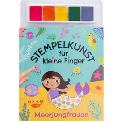 Arena, Stempel, Stempelkunst für kleine Finger – Meerjungfrauen Arena, Stempel, Stempelkunst für kleine Finger – Meerjungfrauen