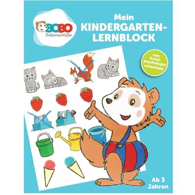 Adrian Bobo Siebenschläfer - Mein Kindergarten Lernblock, Kinderbücher von JEP-, Animation Adrian Bobo Siebenschläfer - Mein Kindergarten Lernblock, Kinderbücher von JEP-, Animation