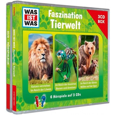 Universal Was Ist Was 3-Cd Hörspielbox Vol.7 - Tierwelt, Hörbücher von Matthias Falk, Manfred Baur, Kurt Haderer Universal Was Ist Was 3-Cd Hörspielbox Vol.7 - Tierwelt, Hörbücher von Matthias Falk, Manfred Baur, Kurt Haderer