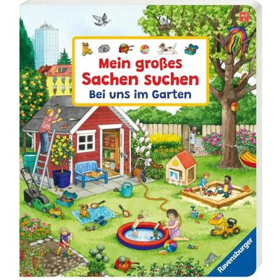 Ravensburger, Babybücher, Mein grosses Sachen suchen: Bei uns im Garten (Deutsch) Ravensburger, Babybücher, Mein grosses Sachen suchen: Bei uns im Garten (Deutsch)