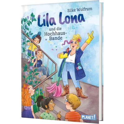 Planet Wolfrum:Lila Lona und die Hochhaus-Band, Kinderbücher von Silke Wolfrum, Mareikje Vogler Planet Wolfrum:Lila Lona und die Hochhaus-Band, Kinderbücher von Silke Wolfrum, Mareikje Vogler