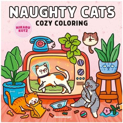 Ravensburger Cozy Coloring - Naughty Cats Ravensburger Cozy Coloring - Naughty Cats