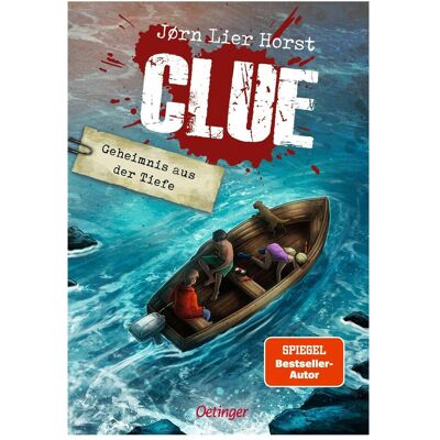 Oetinger CLUE 3. Geheimnis aus der Tiefe, Kinderbücher von Maike Dörries, Pascal Nöldner, Jørn Lier Horst Oetinger CLUE 3. Geheimnis aus der Tiefe, Kinderbücher von Maike Dörries, Pascal Nöldner, Jørn Lier Horst