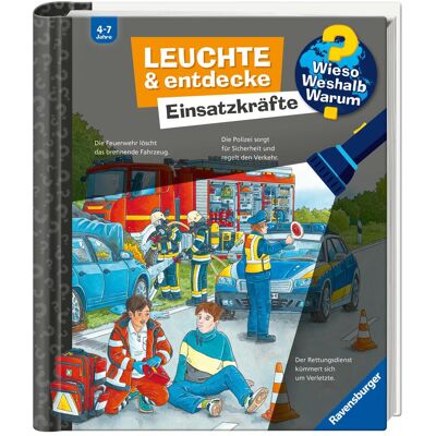 Ravensburger Wieso? Weshalb? Warum? Leuchte und entdecke: Einsatzkräfte Ravensburger Wieso? Weshalb? Warum? Leuchte und entdecke: Einsatzkräfte