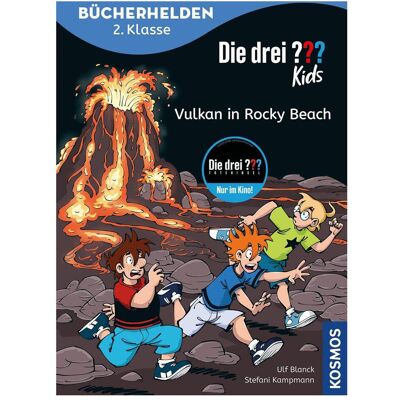 Kosmos Die drei??? Kids, Bücherhelden 2. Klasse, Vulkan in Rocky Beach, Kinderbücher von Ulf Blanck Kosmos Die drei??? Kids, Bücherhelden 2. Klasse, Vulkan in Rocky Beach, Kinderbücher von Ulf Blanck