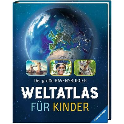 Ravensburger Der grosse Weltatlas für Kinder, Kinderbücher von Andrea Schwendemann Ravensburger Der grosse Weltatlas für Kinder, Kinderbücher von Andrea Schwendemann