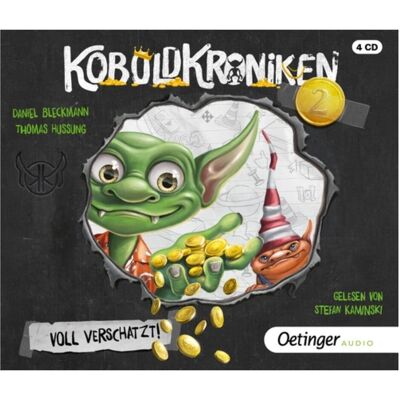 Oetinger KoboldKroniken 2 Voll verschatzt!, Hörbücher von Daniel Bleckmann, Stefan Kaminski, Uticha Marmon, Thomas Hussung, Benjamin Ritter, GUFO Oetinger KoboldKroniken 2 Voll verschatzt!, Hörbücher von Daniel Bleckmann, Stefan Kaminski, Uticha Marmon, Thomas Hussung, Benjamin Ritter, GUFO