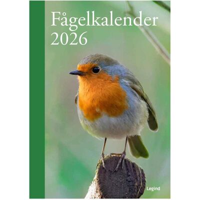 Samsonite Kalender, Fågelkalender 2026 Samsonite Kalender, Fågelkalender 2026