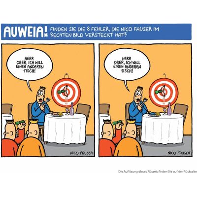 Bassermann Finde den Fehler 2 - Bildersuchrätsel mit Cartoons (Deutsch) Bassermann Finde den Fehler 2 - Bildersuchrätsel mit Cartoons (Deutsch)