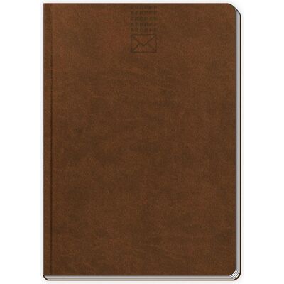 Trötsch, Heft + Block, Adressbuch Soft Touch A5 Braun (A5, Weicher Einband) Trötsch, Heft + Block, Adressbuch Soft Touch A5 Braun (A5, Weicher Einband)