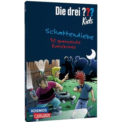 Carlsen Die drei??? Kids: Schattendiebe. 30 spannende Ratekrimis!, Hörbücher von Ulf Blanck, Stefanie Wegner Carlsen Die drei??? Kids: Schattendiebe. 30 spannende Ratekrimis!, Hörbücher von Ulf Blanck, Stefanie Wegner