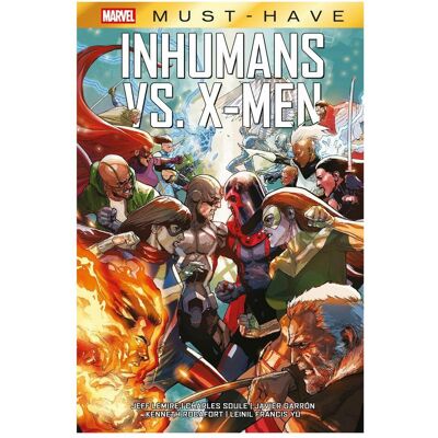 Panini Marvel Must-Have: Inhumans vs. X-Men, Belletristik von Charles Soule, Javier Garrón, Francis Yu, Jeff Lemir, Jürgen Petz, Kenneth Rocafort Panini Marvel Must-Have: Inhumans vs. X-Men, Belletristik von Charles Soule, Javier Garrón, Francis Yu, Jeff Lemir, Jürgen Petz, Kenneth Rocafort