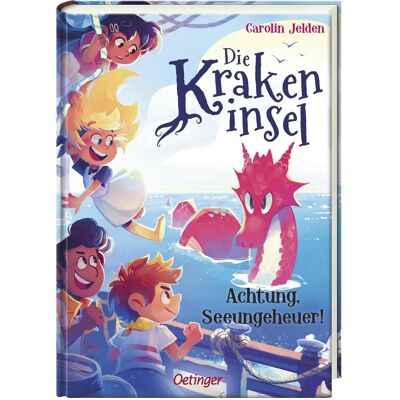 Oetinger Die Krakeninsel 2. Achtung, Seeungeheuer!, Kinderbücher von Carolin Jelden Oetinger Die Krakeninsel 2. Achtung, Seeungeheuer!, Kinderbücher von Carolin Jelden