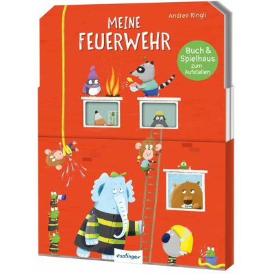 Esslinger, Babybücher, Buch & Spielhaus zum Aufstellen: Meine Feuerwehr (Deutsch) Esslinger, Babybücher, Buch & Spielhaus zum Aufstellen: Meine Feuerwehr (Deutsch)