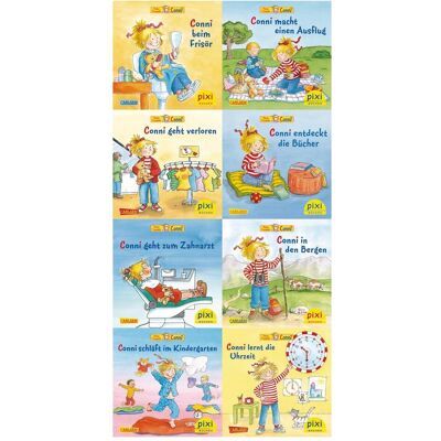 Carlsen Pixi-Bundle 8er Serie 220: Neues von Conni, Kinderbücher Carlsen Pixi-Bundle 8er Serie 220: Neues von Conni, Kinderbücher