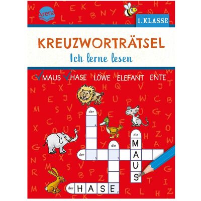 Arena Gessner:Kreuzworträtsel. Ich lerne lesen, Kinderbücher von Silke Reimers, Barbara Gessner Arena Gessner:Kreuzworträtsel. Ich lerne lesen, Kinderbücher von Silke Reimers, Barbara Gessner