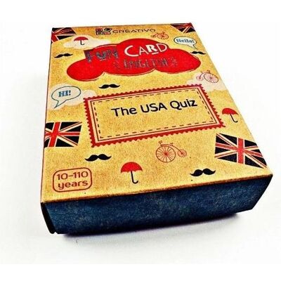Creative Lustige Karte Englisch Das USA-Quiz (Englisch) Creative Lustige Karte Englisch Das USA-Quiz (Englisch)