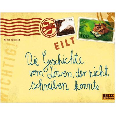 Beltz, Kinderbücher, Die Geschichte vom Löwen, der nicht schreiben konnte (Deutsch, Softcover, Martin Baltscheit) Beltz, Kinderbücher, Die Geschichte vom Löwen, der nicht schreiben konnte (Deutsch, Softcover, Martin Baltscheit)