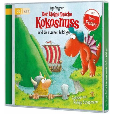 CBJ Der kleine Drache Kokosnuss und die starken Wikinger, Hörbücher von Philipp Schepmann, Ingo Siegner CBJ Der kleine Drache Kokosnuss und die starken Wikinger, Hörbücher von Philipp Schepmann, Ingo Siegner