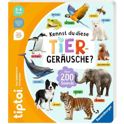 Ravensburger tiptoi Kennst du diese Tiergeräusche?, Kinderbücher Ravensburger tiptoi Kennst du diese Tiergeräusche?, Kinderbücher