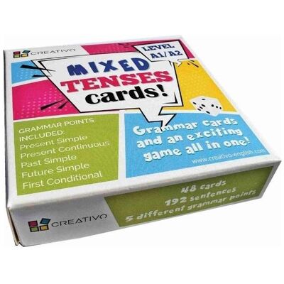 Creative Karten mit gemischten Zeitformen, Niveau A1/A2 (Englisch) Creative Karten mit gemischten Zeitformen, Niveau A1/A2 (Englisch)